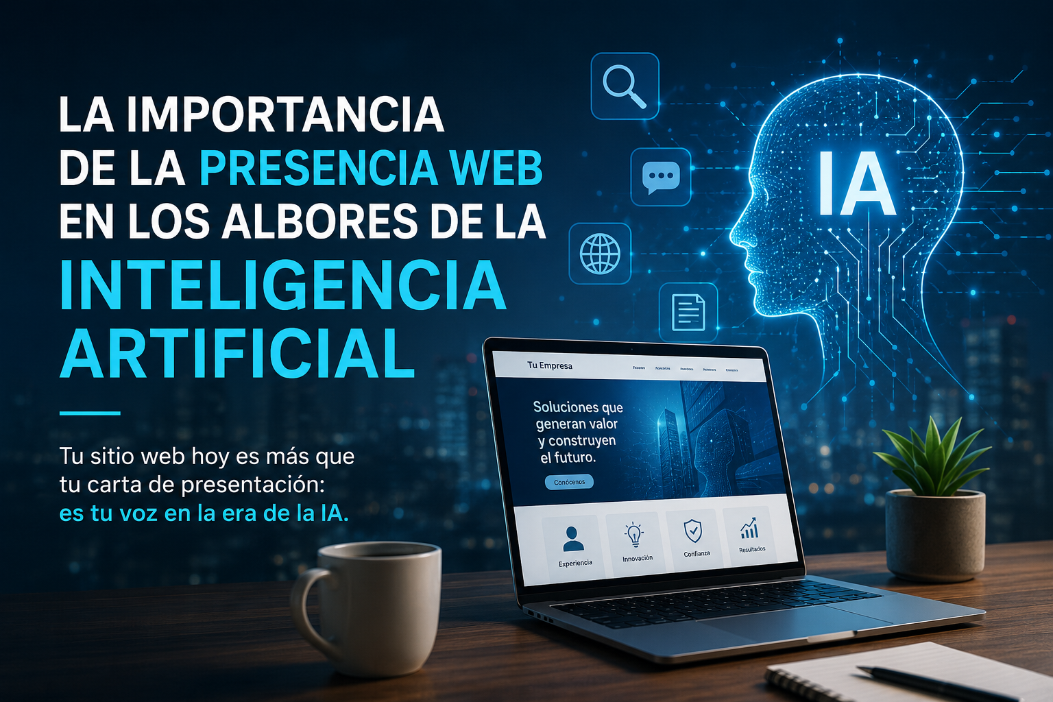 La importancia de la presencia web en los albores de la inteligencia artificial