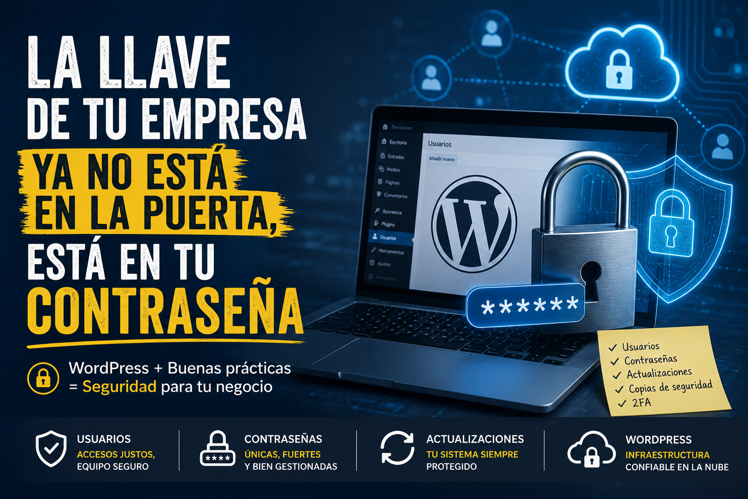 El enemigo ya tiene la llave: por qué la seguridad de tu empresa comienza con una contraseña